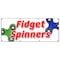 Signmission FIDGET SPINNER BANNER SIGN tri-spinner toy stress reducer adhd fydget B-96 Fidget Spinner - alternate 1